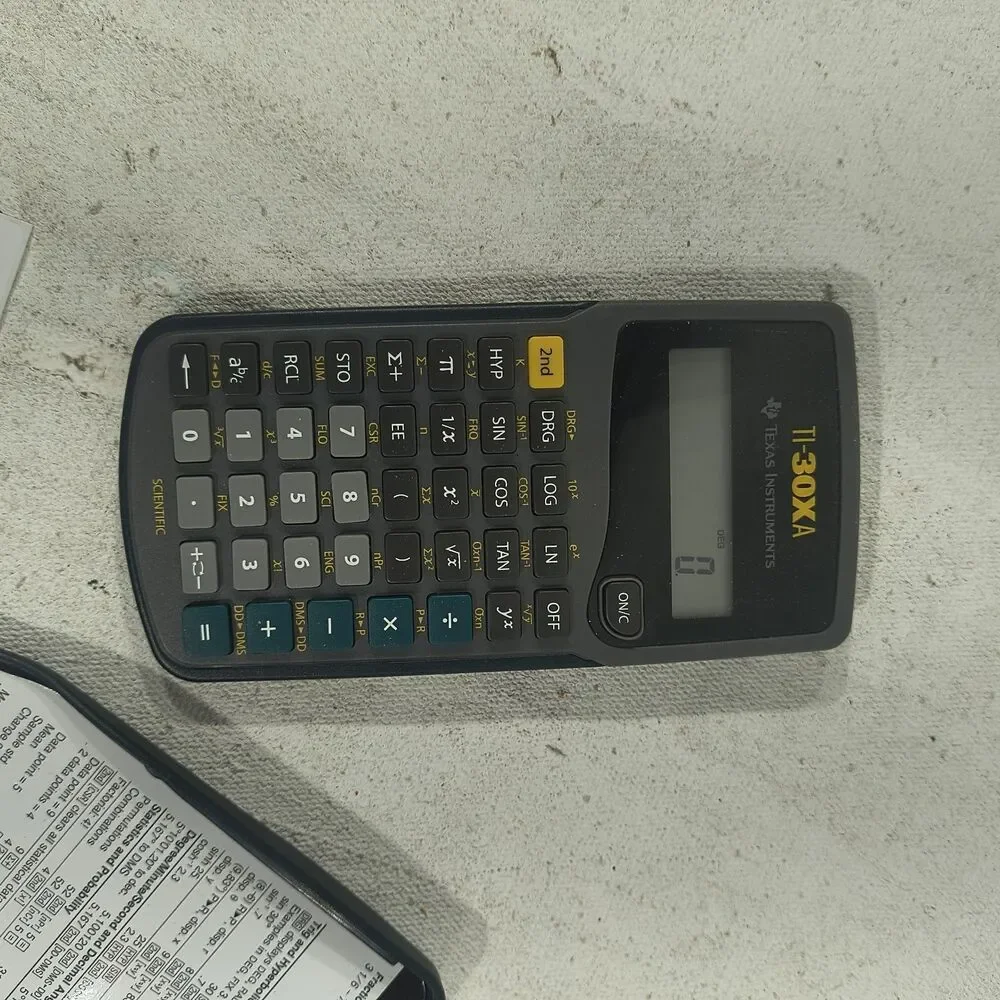 Texas Instruments TI-30Xa Scientific Calculator - Picture 3 of 5